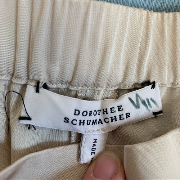 Dorothee Schumacher cream satin jogger pants - Picture 8 of 16
